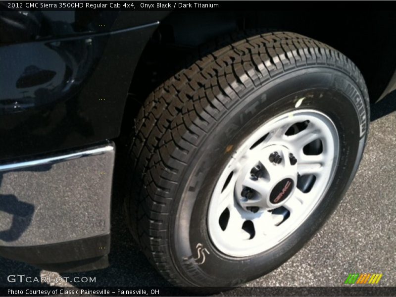 Onyx Black / Dark Titanium 2012 GMC Sierra 3500HD Regular Cab 4x4