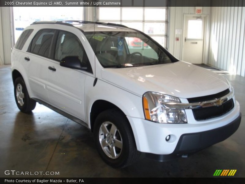 Summit White / Light Cashmere 2005 Chevrolet Equinox LS AWD
