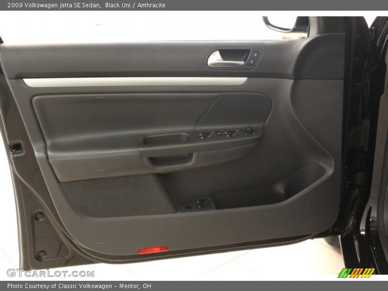 Black Uni / Anthracite 2009 Volkswagen Jetta SE Sedan