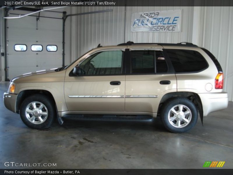 Sand Beige Metallic / Light Tan/Ebony 2007 GMC Envoy SLE 4x4