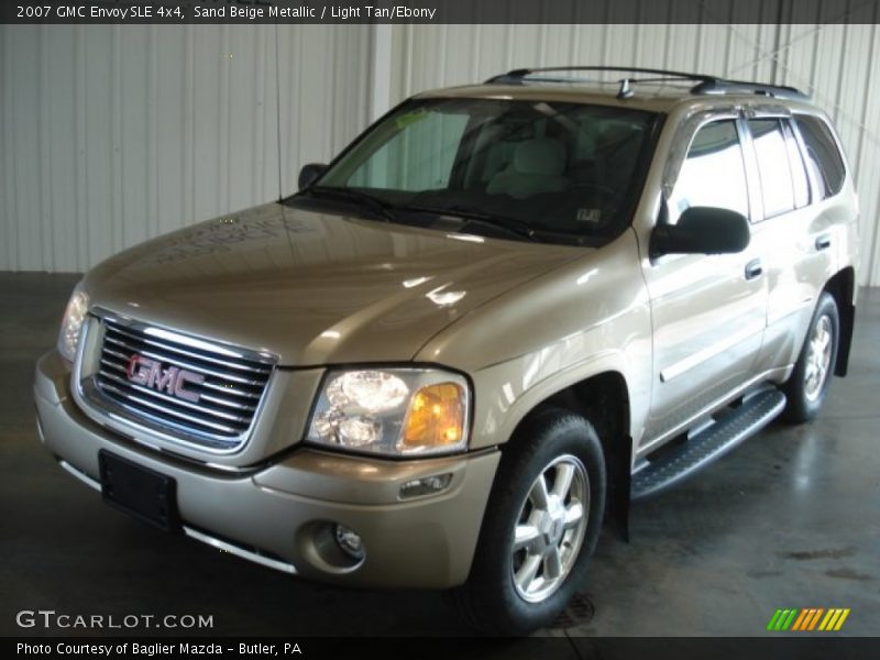 Sand Beige Metallic / Light Tan/Ebony 2007 GMC Envoy SLE 4x4