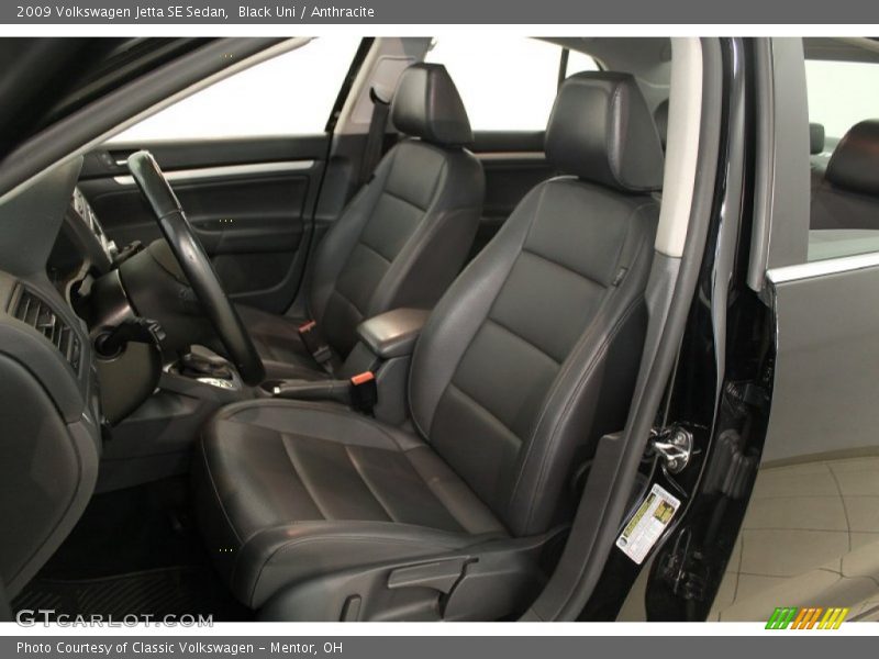 Black Uni / Anthracite 2009 Volkswagen Jetta SE Sedan