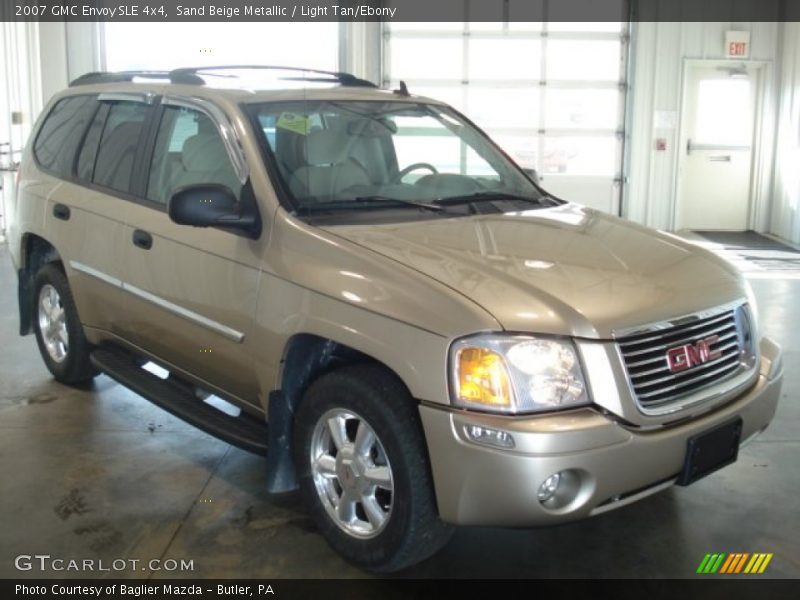 Sand Beige Metallic / Light Tan/Ebony 2007 GMC Envoy SLE 4x4