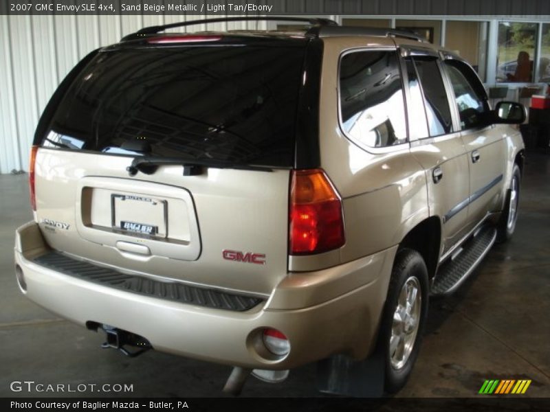 Sand Beige Metallic / Light Tan/Ebony 2007 GMC Envoy SLE 4x4