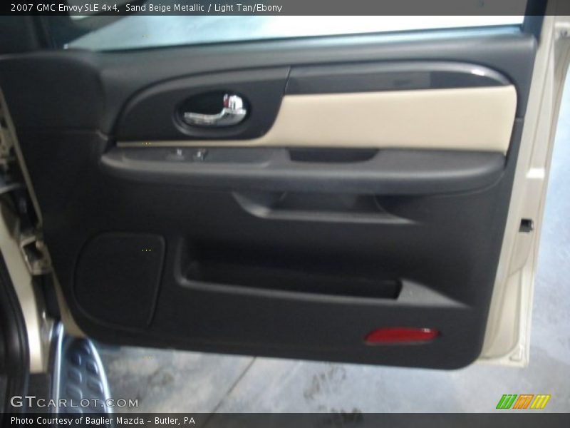 Sand Beige Metallic / Light Tan/Ebony 2007 GMC Envoy SLE 4x4