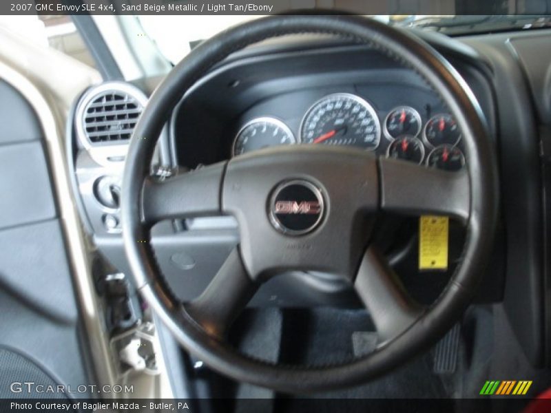 Sand Beige Metallic / Light Tan/Ebony 2007 GMC Envoy SLE 4x4