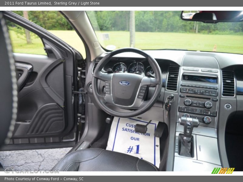 Sterling Grey / Light Stone 2011 Ford Taurus Limited