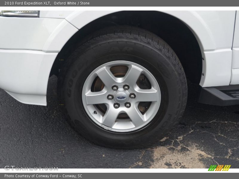 Oxford White / Stone 2010 Ford Expedition XLT