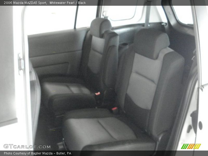 Whitewater Pearl / Black 2006 Mazda MAZDA5 Sport