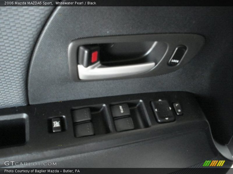 Whitewater Pearl / Black 2006 Mazda MAZDA5 Sport