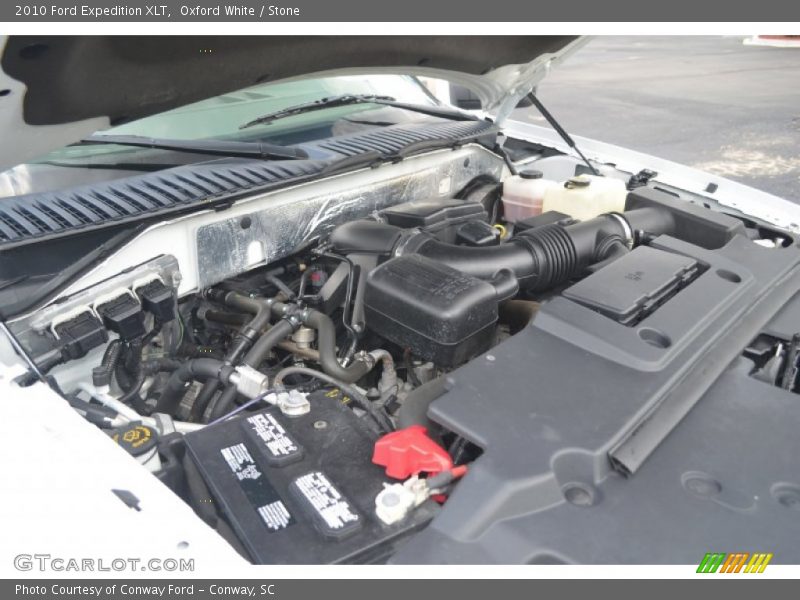 Oxford White / Stone 2010 Ford Expedition XLT