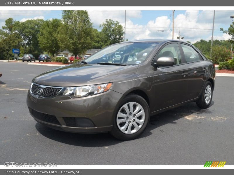 Metal Bronze / Black 2012 Kia Forte EX