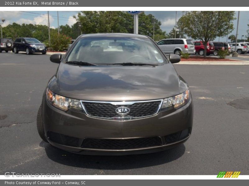 Metal Bronze / Black 2012 Kia Forte EX