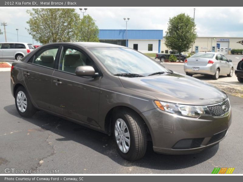 Metal Bronze / Black 2012 Kia Forte EX