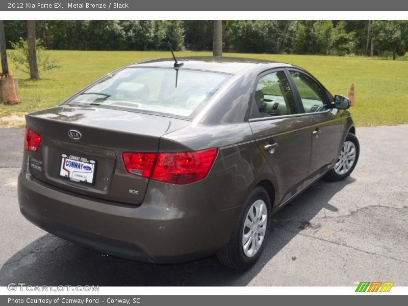 Metal Bronze / Black 2012 Kia Forte EX