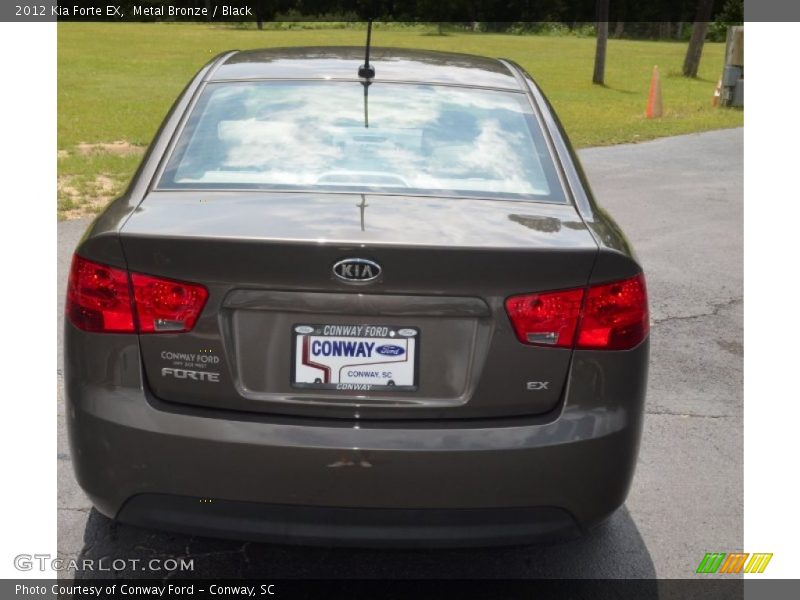 Metal Bronze / Black 2012 Kia Forte EX