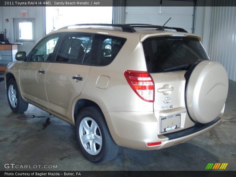 Sandy Beach Metallic / Ash 2011 Toyota RAV4 I4 4WD