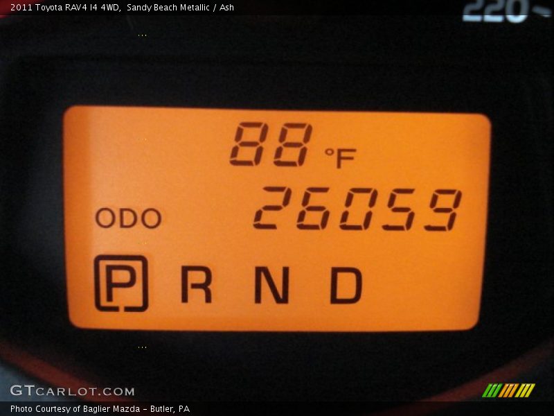 Sandy Beach Metallic / Ash 2011 Toyota RAV4 I4 4WD