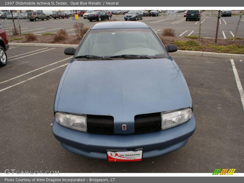 Opal Blue Metallic / Neutral 1997 Oldsmobile Achieva SL Sedan