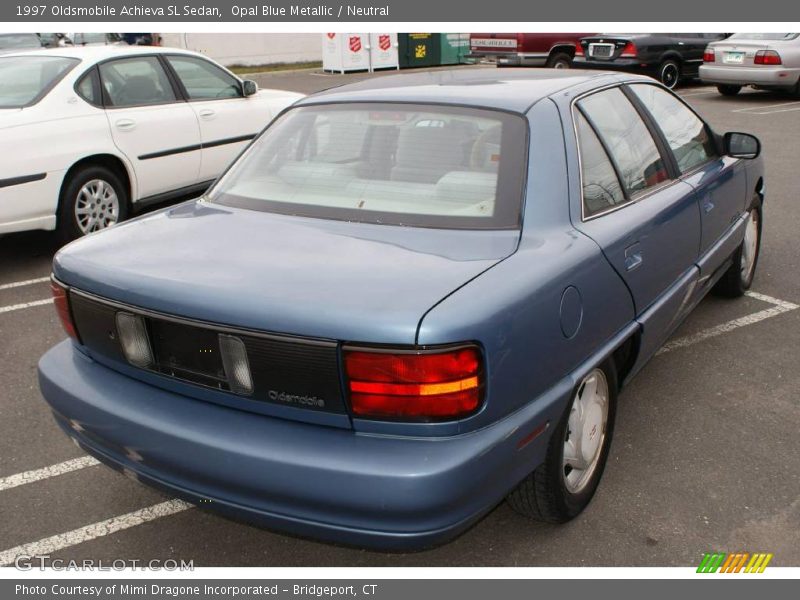 Opal Blue Metallic / Neutral 1997 Oldsmobile Achieva SL Sedan