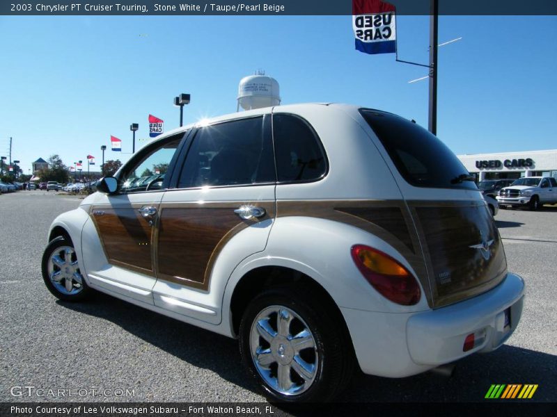 Stone White / Taupe/Pearl Beige 2003 Chrysler PT Cruiser Touring