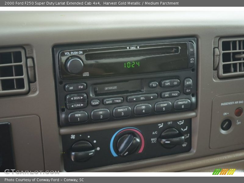 Controls of 2000 F250 Super Duty Lariat Extended Cab 4x4