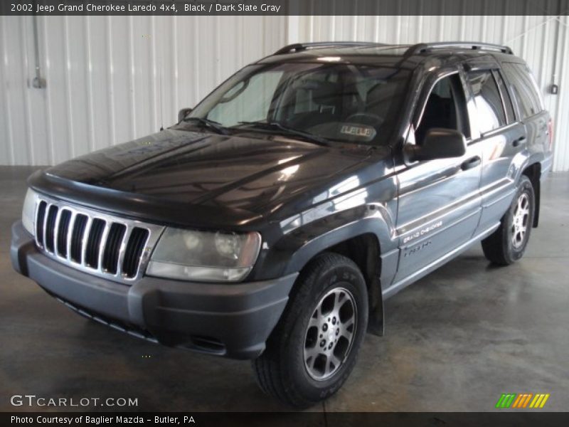 Black / Dark Slate Gray 2002 Jeep Grand Cherokee Laredo 4x4