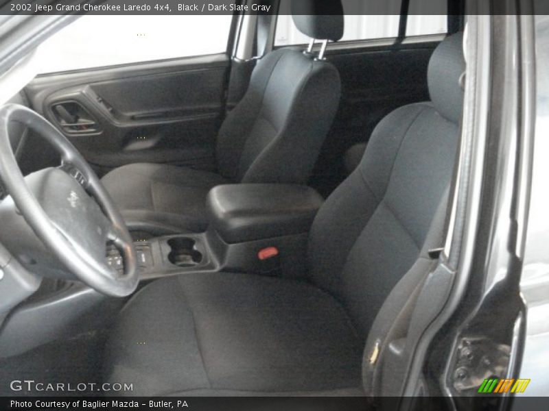 Black / Dark Slate Gray 2002 Jeep Grand Cherokee Laredo 4x4