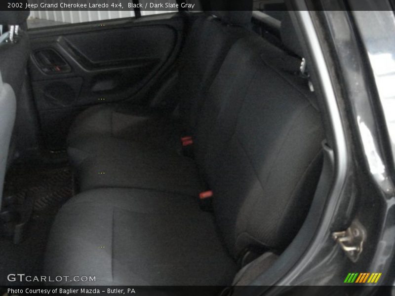 Black / Dark Slate Gray 2002 Jeep Grand Cherokee Laredo 4x4