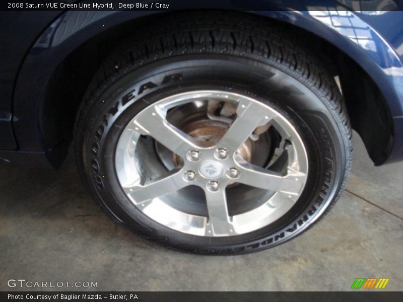 Deep Blue / Gray 2008 Saturn VUE Green Line Hybrid