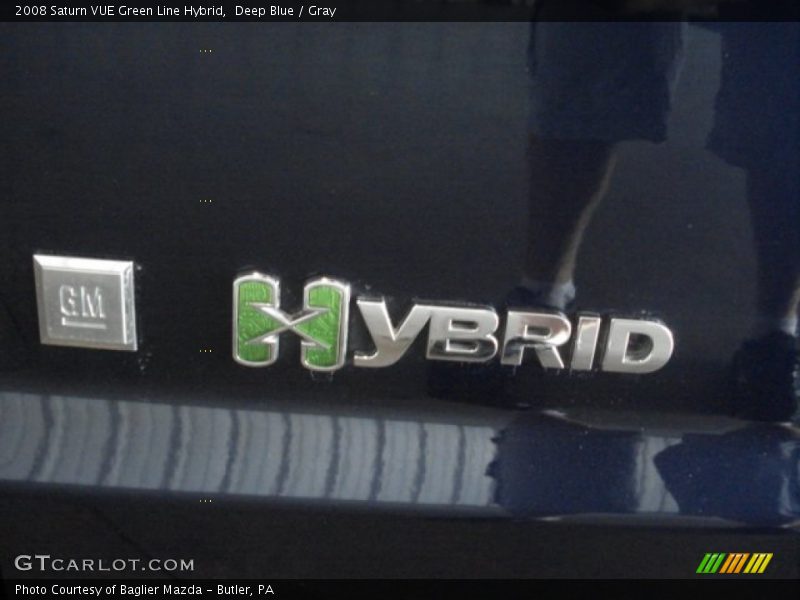 Deep Blue / Gray 2008 Saturn VUE Green Line Hybrid