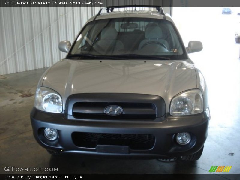 Smart Silver / Gray 2005 Hyundai Santa Fe LX 3.5 4WD