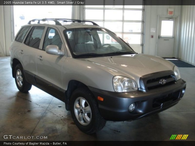 Smart Silver / Gray 2005 Hyundai Santa Fe LX 3.5 4WD