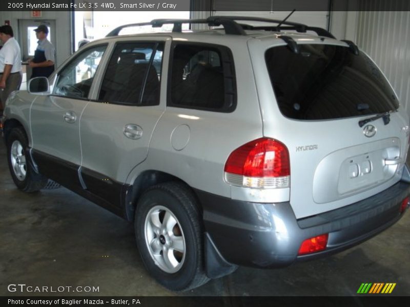 Smart Silver / Gray 2005 Hyundai Santa Fe LX 3.5 4WD