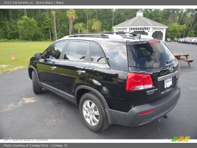 Ebony Black / Black 2011 Kia Sorento LX
