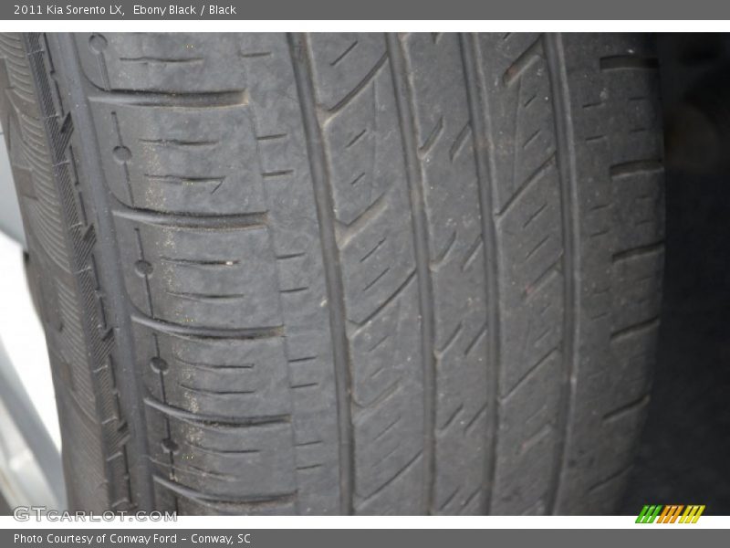 Ebony Black / Black 2011 Kia Sorento LX