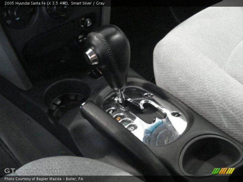 Smart Silver / Gray 2005 Hyundai Santa Fe LX 3.5 4WD