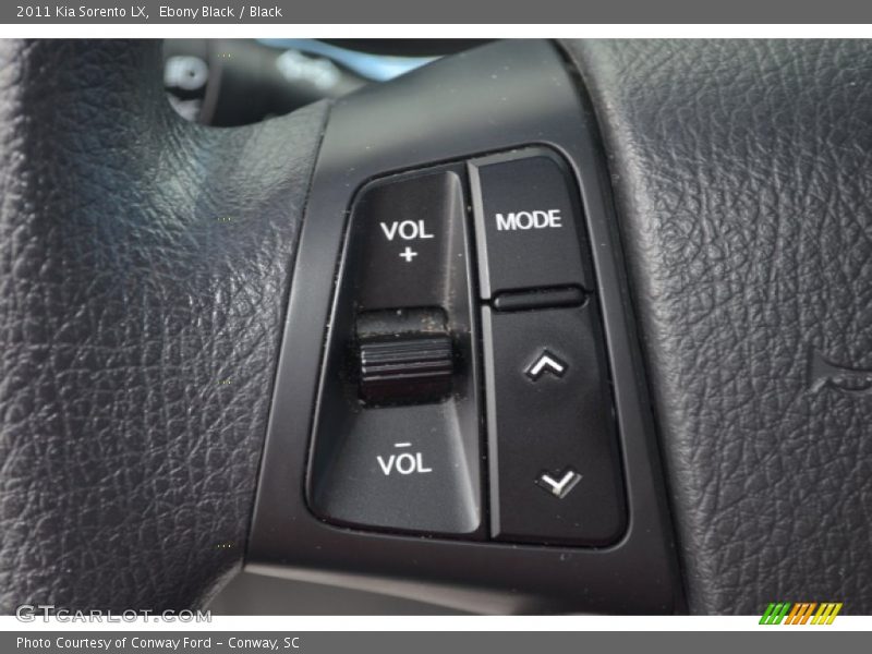 Ebony Black / Black 2011 Kia Sorento LX