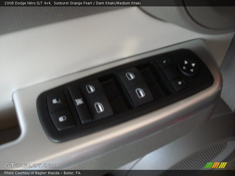 Sunburst Orange Pearl / Dark Khaki/Medium Khaki 2008 Dodge Nitro SLT 4x4