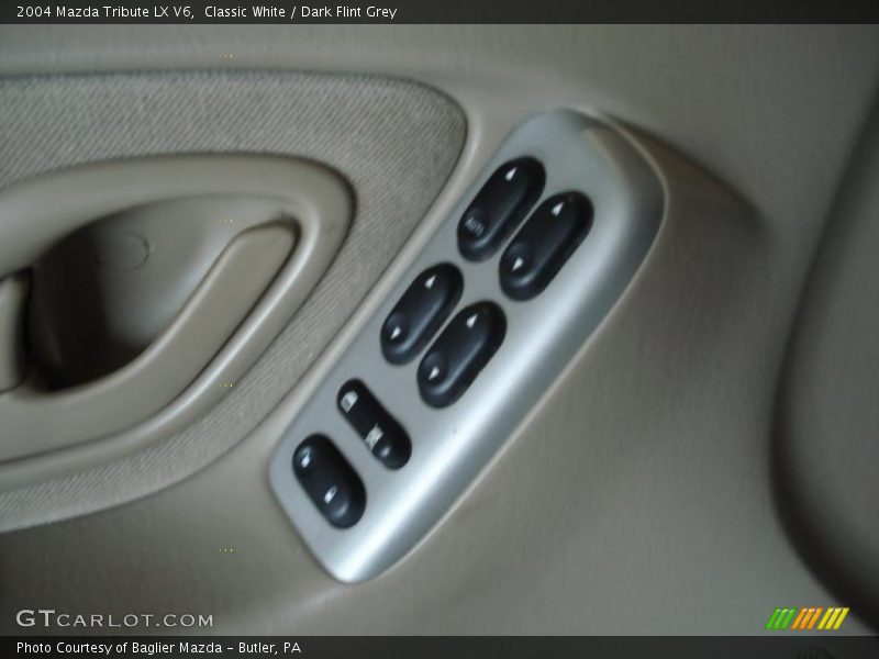 Classic White / Dark Flint Grey 2004 Mazda Tribute LX V6