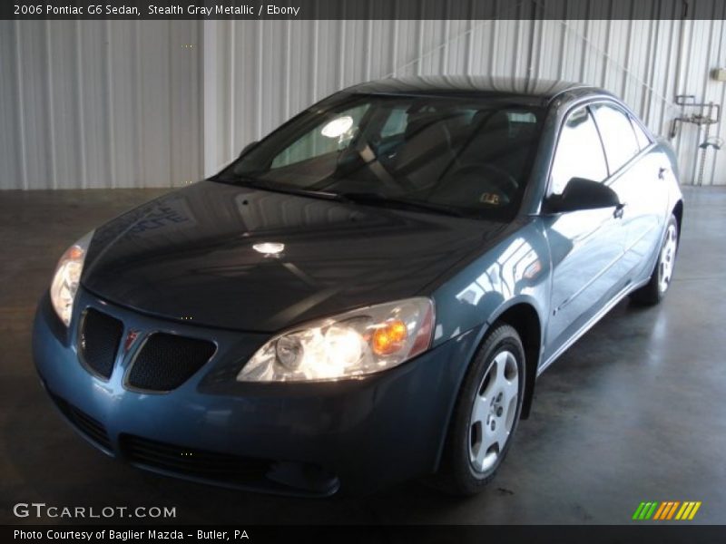 Stealth Gray Metallic / Ebony 2006 Pontiac G6 Sedan