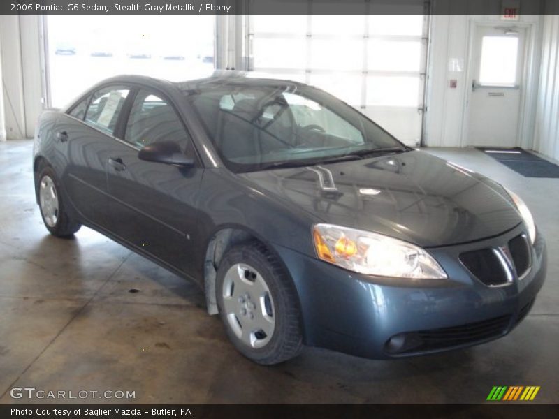 Stealth Gray Metallic / Ebony 2006 Pontiac G6 Sedan