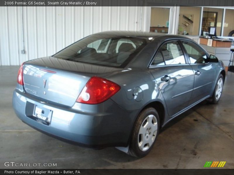 Stealth Gray Metallic / Ebony 2006 Pontiac G6 Sedan