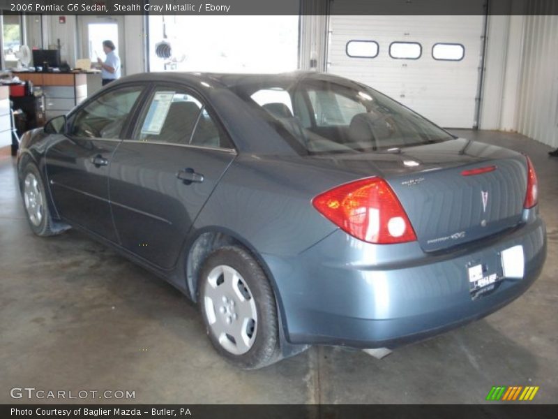 Stealth Gray Metallic / Ebony 2006 Pontiac G6 Sedan