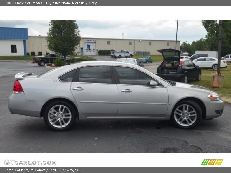 Silverstone Metallic / Gray 2008 Chevrolet Impala LTZ