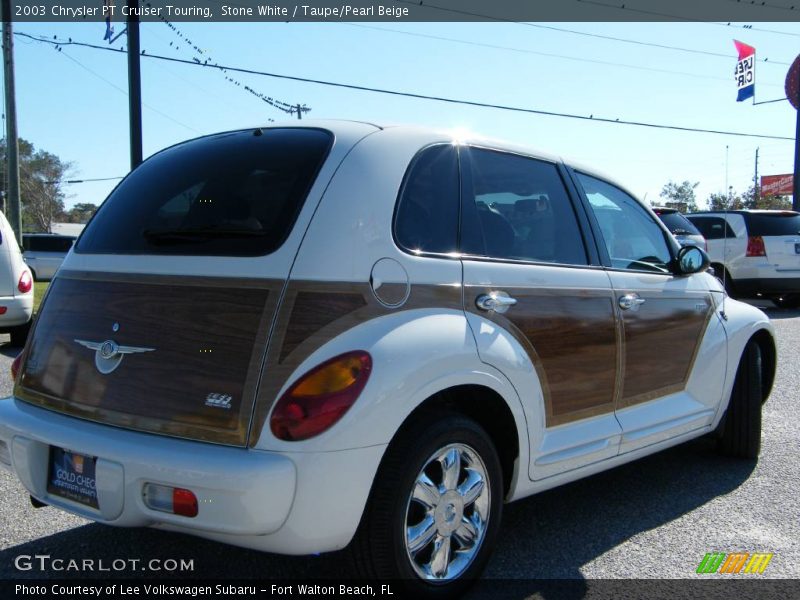 Stone White / Taupe/Pearl Beige 2003 Chrysler PT Cruiser Touring