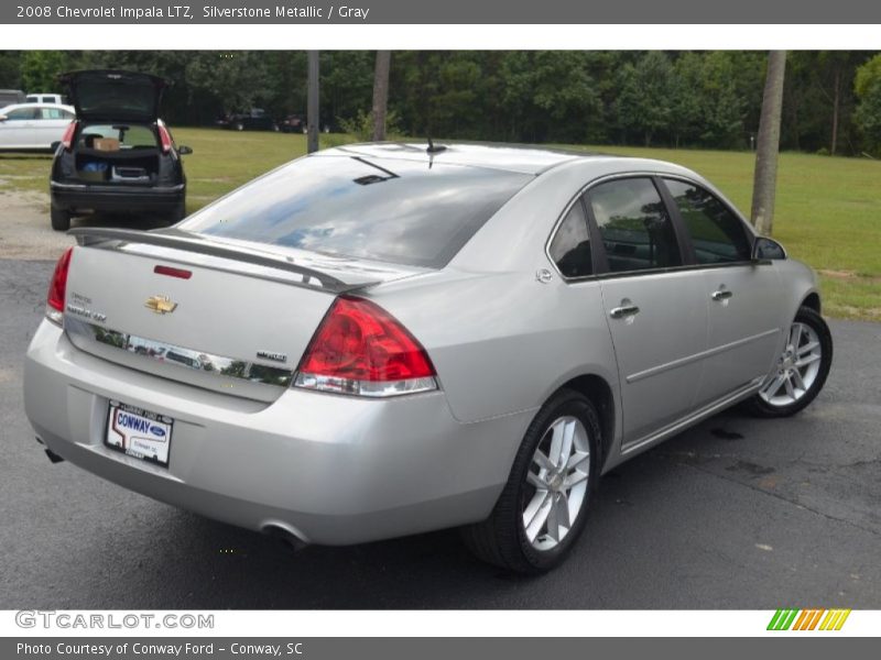 Silverstone Metallic / Gray 2008 Chevrolet Impala LTZ