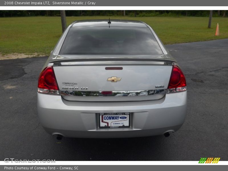 Silverstone Metallic / Gray 2008 Chevrolet Impala LTZ