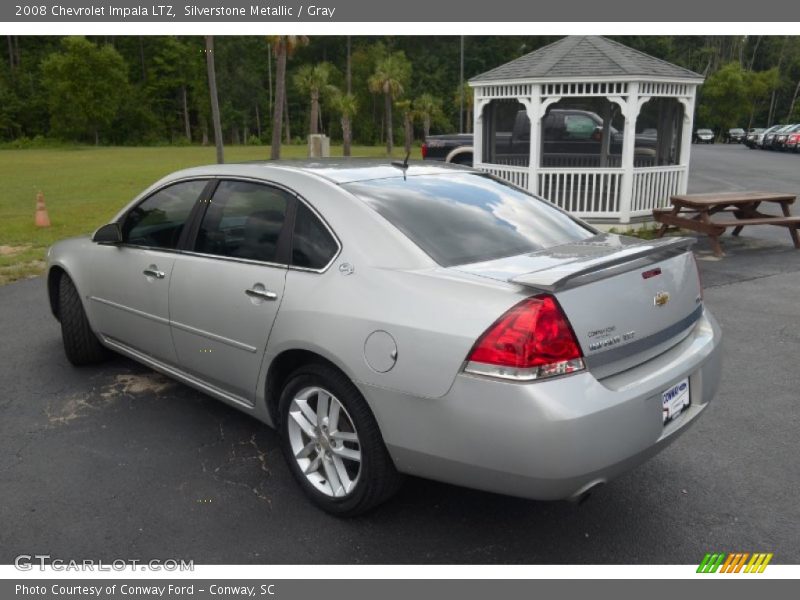Silverstone Metallic / Gray 2008 Chevrolet Impala LTZ