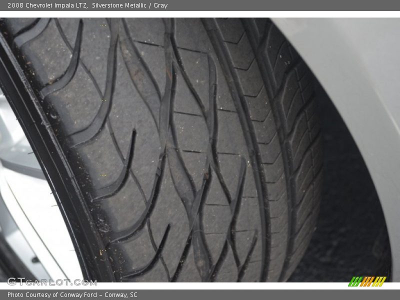 Silverstone Metallic / Gray 2008 Chevrolet Impala LTZ